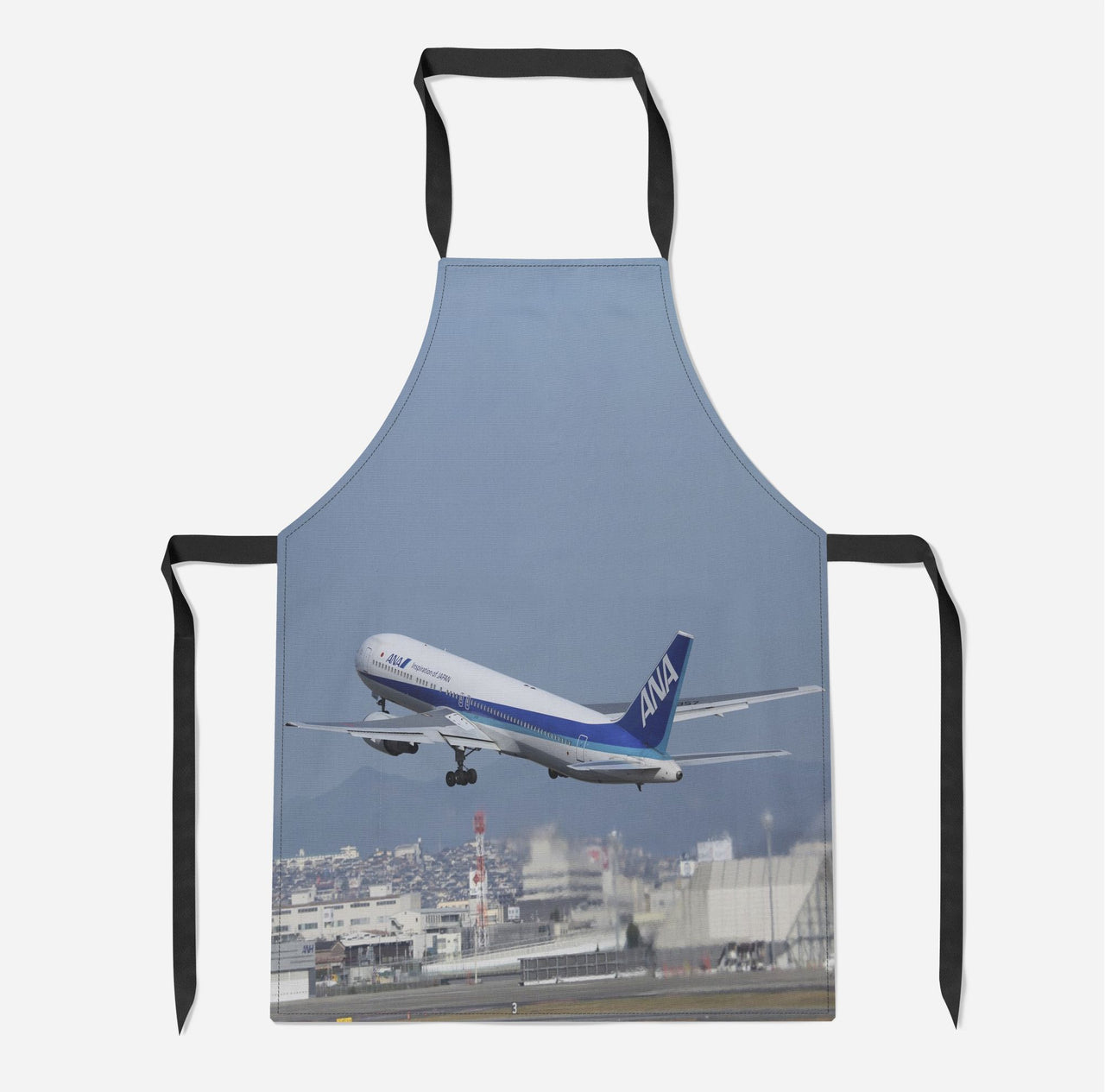 Departing ANA's Boeing 767 Designed Kitchen Aprons