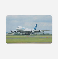 Thumbnail for Departing Airbus A380 with Original Livery Designed Bath Mats