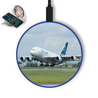Thumbnail for Departing Airbus A380 with Original Livery Designed Wireless Chargers