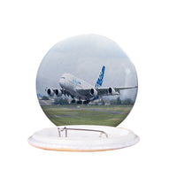 Thumbnail for Departing Airbus A380 with Original Livery Designed Pins