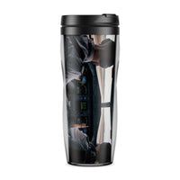 Thumbnail for Departing Aircraft's Cockpit Designed Travel Mugs