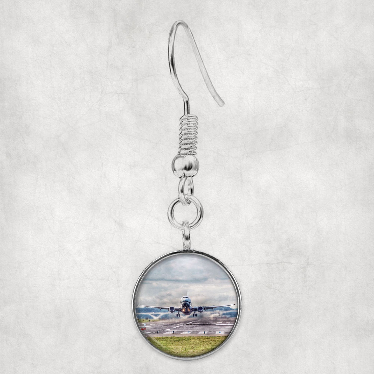Departing Boeing 737 Designed Earrings