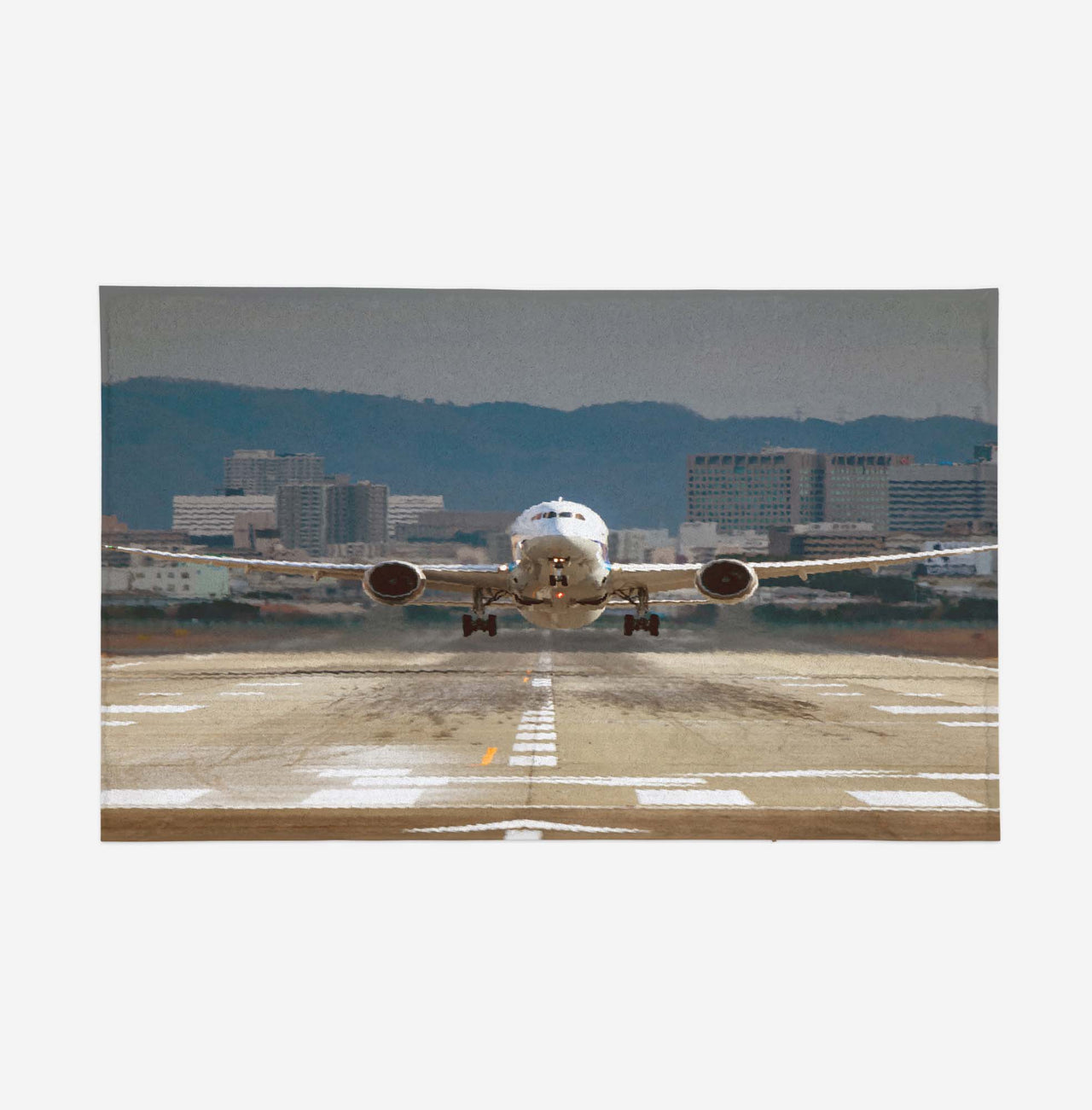 Departing Boeing 787 Dreamliner Designed Door Mats