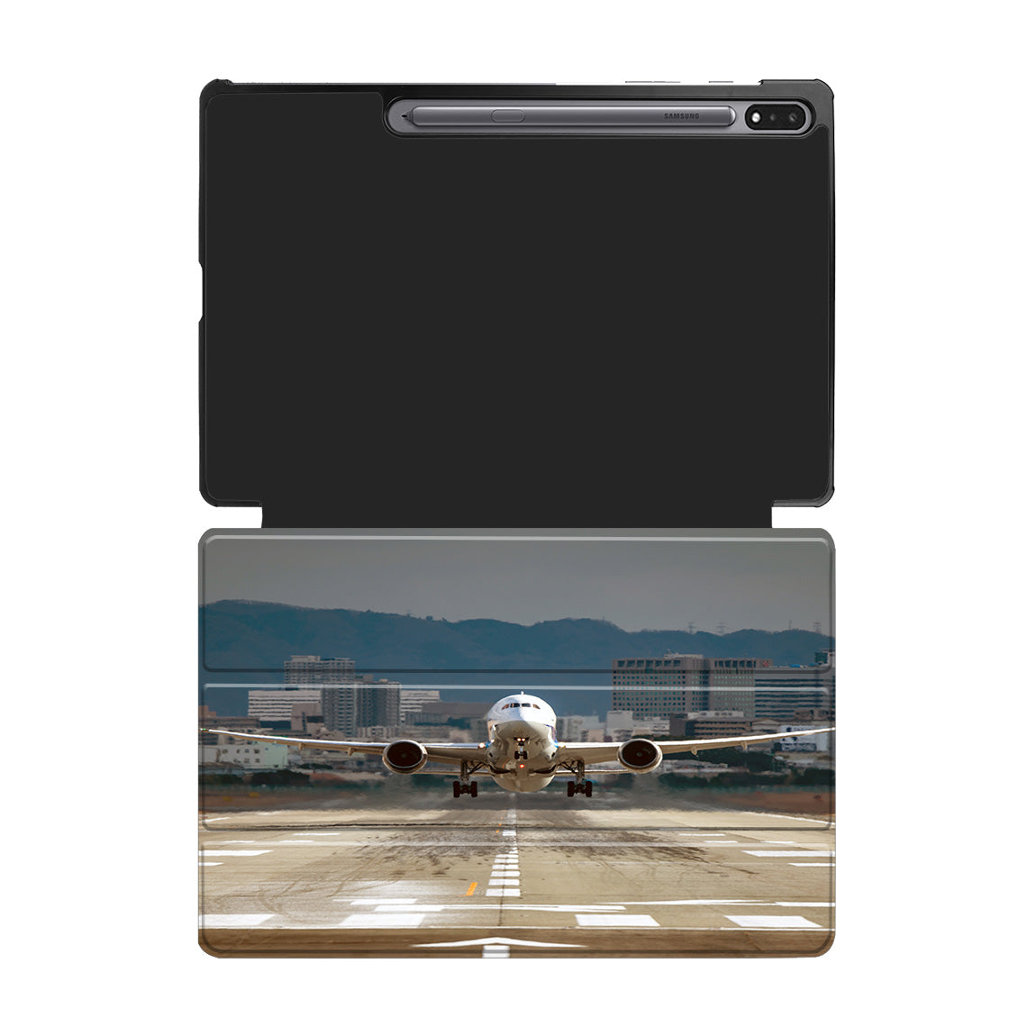 Departing Boeing 787 Dreamliner Designed Samsung Tablet Cases
