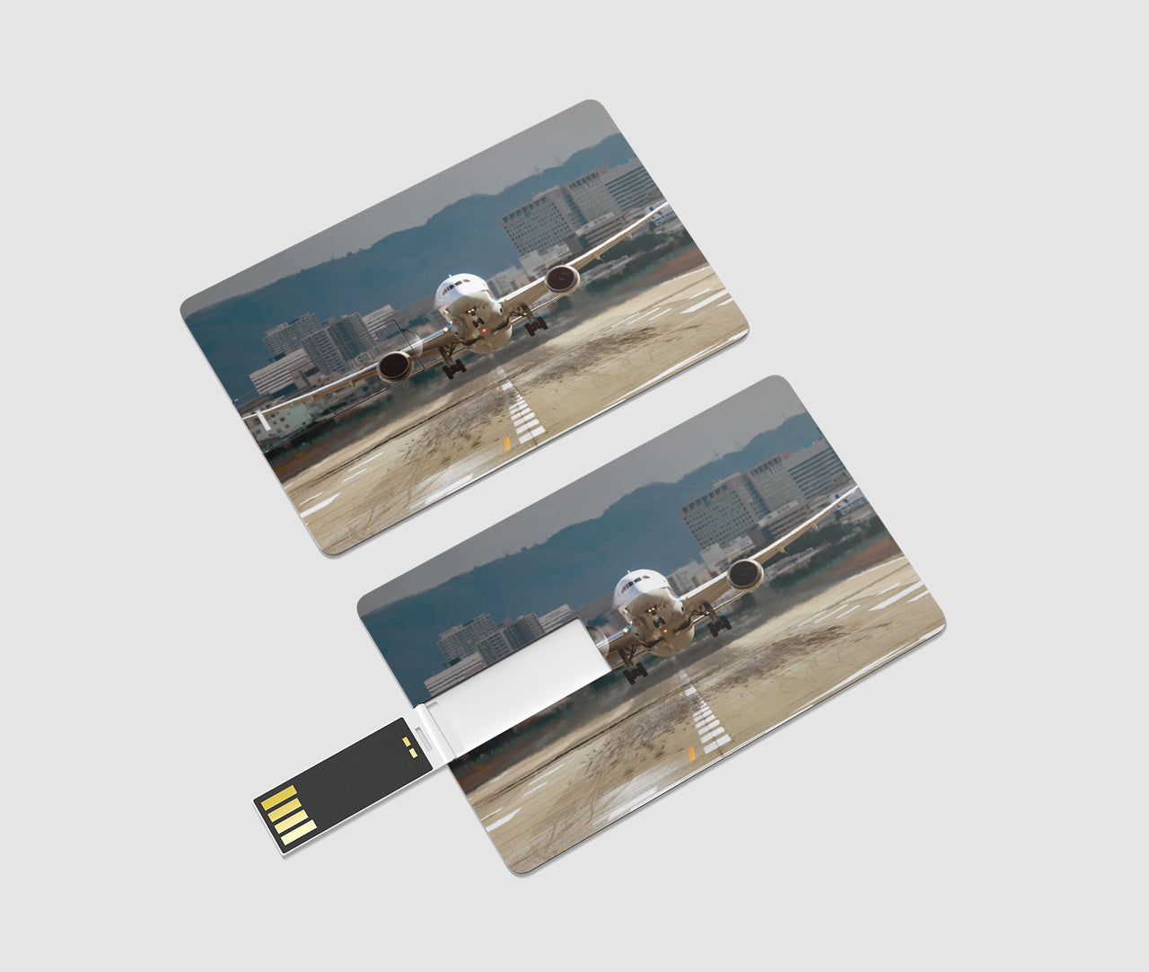 Departing Boeing 787 Dreamliner Designed USB Cards