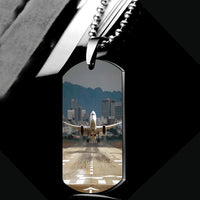 Thumbnail for Departing Boeing 787 Dreamliner Designed Metal Necklaces