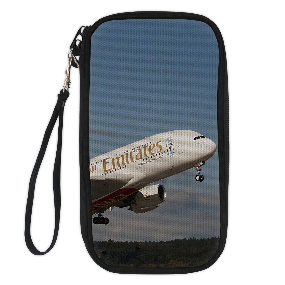 Departing Emirates A380 Designed Travel Cases & Wallets
