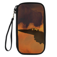 Thumbnail for Departing Fighter Jet 16 Designed Travel Cases & Wallets