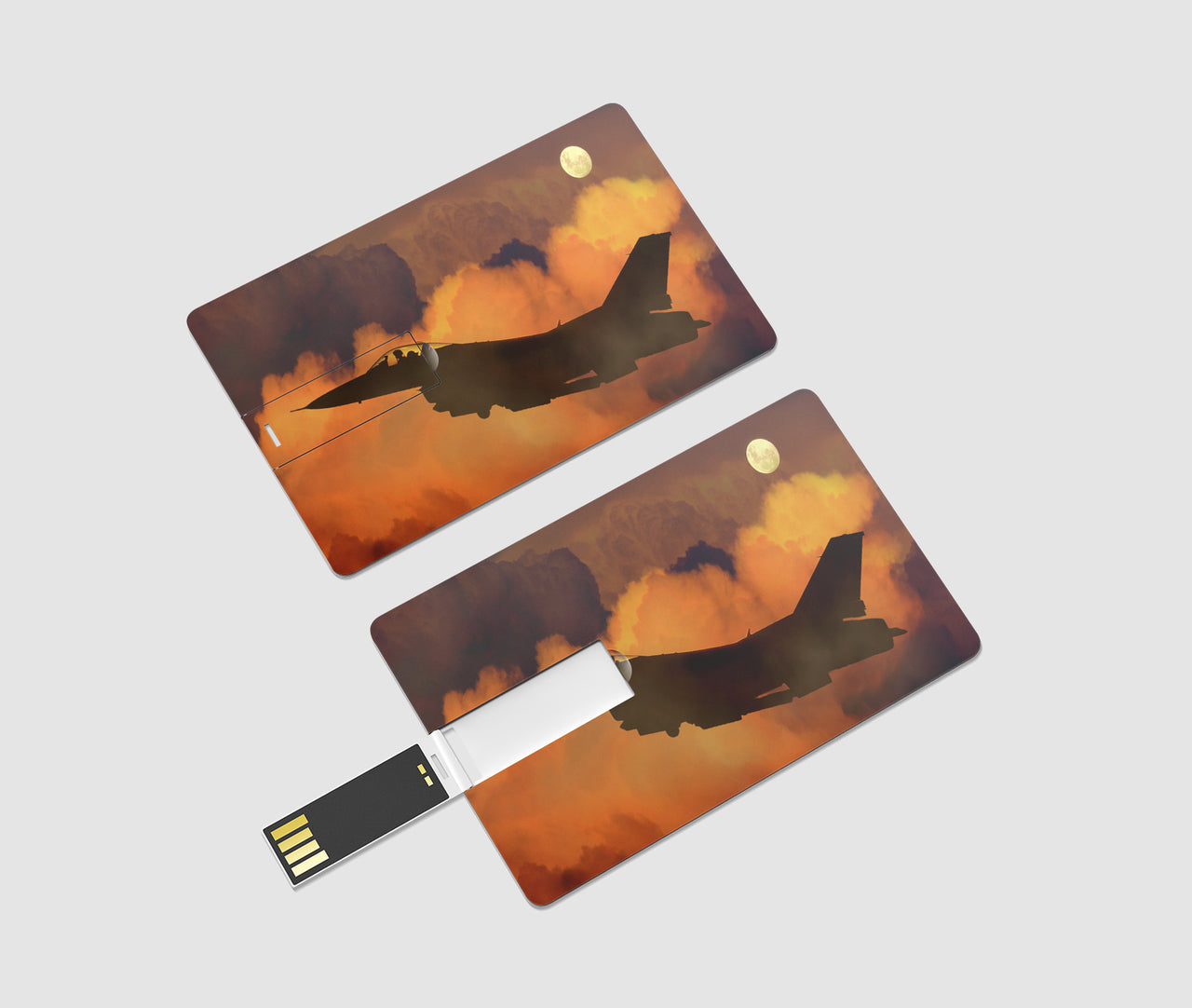 Departing Fighting Falcon F16 Designed USB Cards