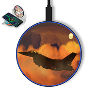 Thumbnail for Departing Fighter Jet 16 Designed Wireless Chargers
