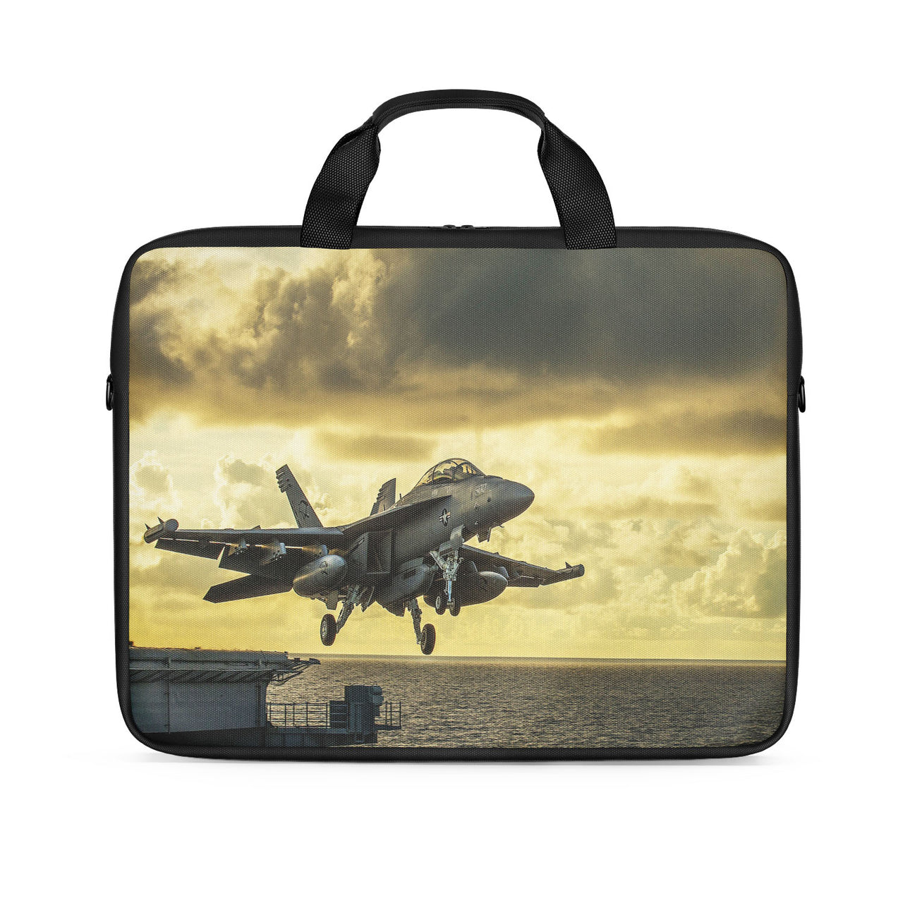 Departing Jet Aircraft Designed Laptop & Tablet Bags