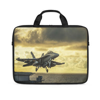 Thumbnail for Departing Jet Aircraft Designed Laptop & Tablet Bags