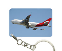Thumbnail for Departing Qantas Boeing 747 Designed Key Chains