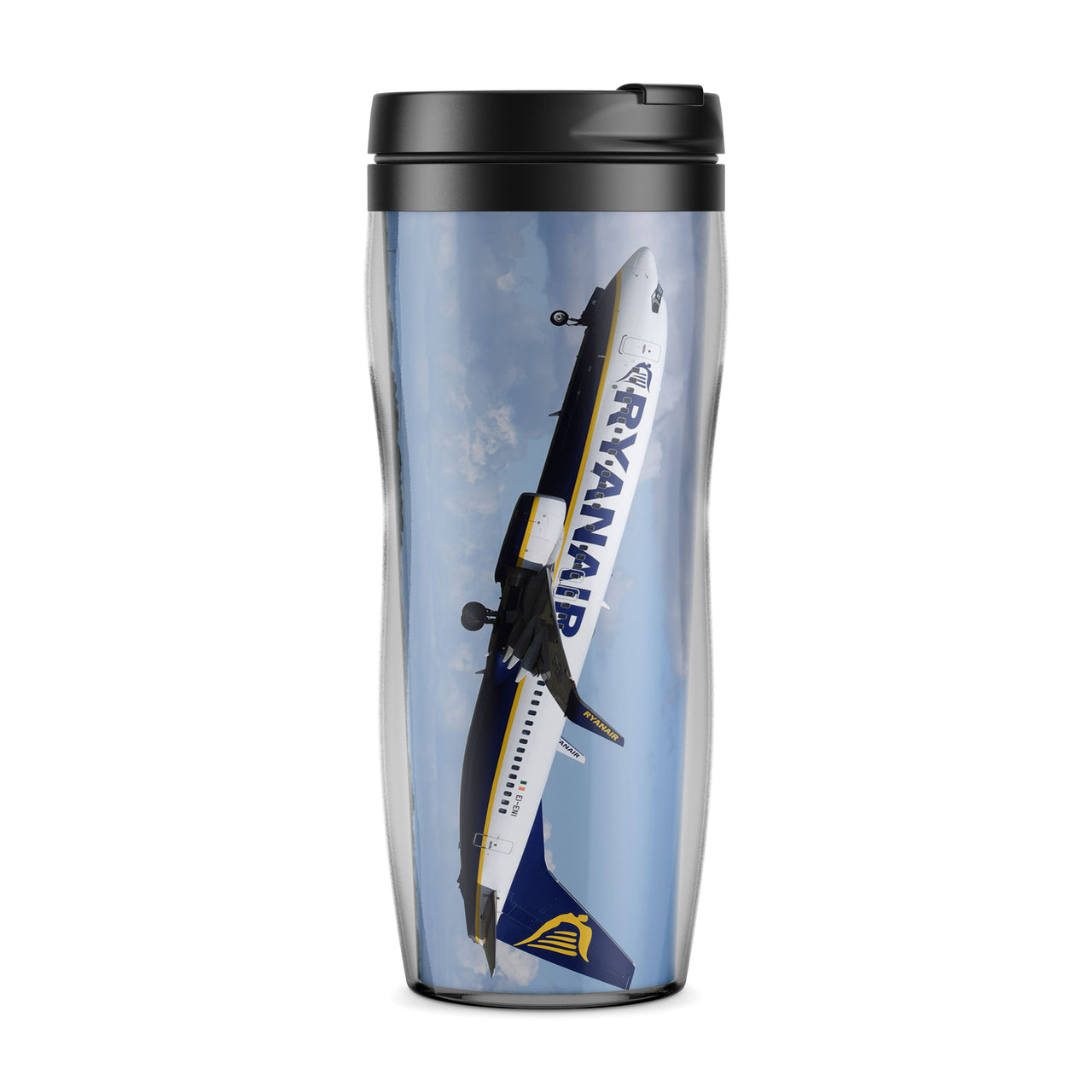 Departing Ryanair's Boeing 737 Designed Travel Mugs