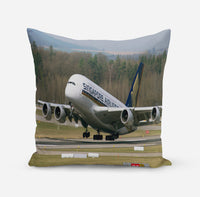 Thumbnail for Departing Singapore Airlines A380 Designed Pillows