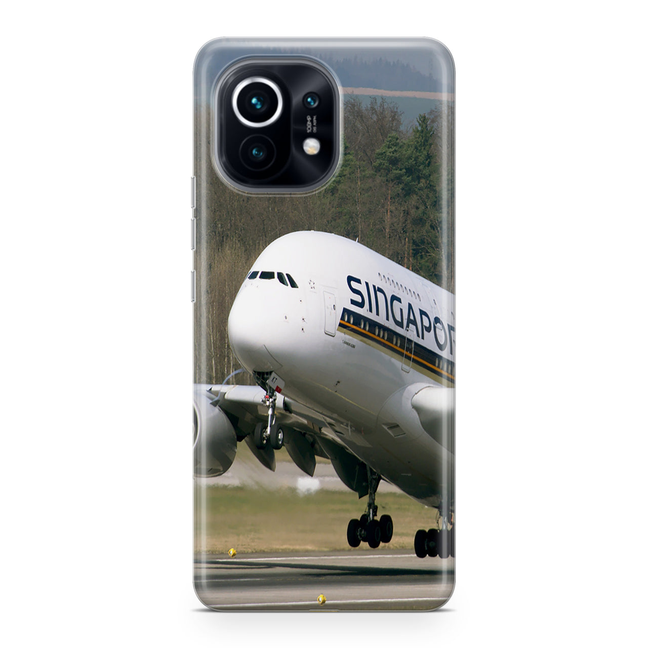 Departing Singapore Airlines A380 Designed Xiaomi Cases