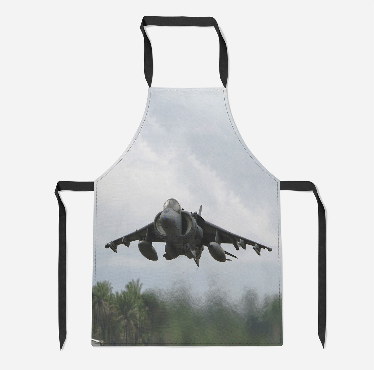 Departing Super Fighter Jet Designed Kitchen Aprons