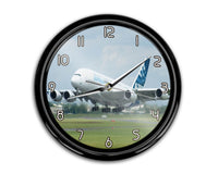 Thumbnail for Departing Airbus A380 with Original Livery Printed Wall Clocks Aviation Shop 