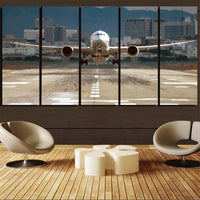 Thumbnail for Departing Boeing 787 Dreamliner Printed Canvas Prints (5 Pieces)