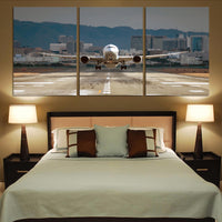 Thumbnail for Departing Boeing 787 Dreamliner Printed Canvas Posters (3 Pieces)