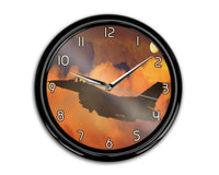 Thumbnail for Departing Fighting Falcon F16 Printed Wall Clocks Aviation Shop 