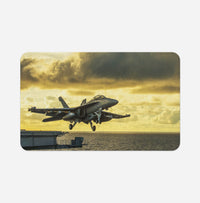 Thumbnail for Departing Jet Aircraft Printed Door & Bath Mats Pilot Eyes Store Floor Mat 50x80cm 