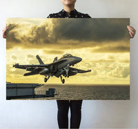 Thumbnail for Departing Jet Aircraft Printed Posters Aviation Shop 