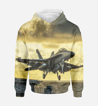 Thumbnail for Departing Jet Aircraft Printed 3D Hoodies