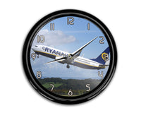 Thumbnail for Departing Ryanair's Boeing 737 Printed Wall Clocks Aviation Shop 