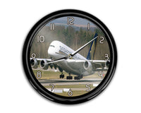 Thumbnail for Departing Singapore Airlines A380 Printed Wall Clocks Aviation Shop 