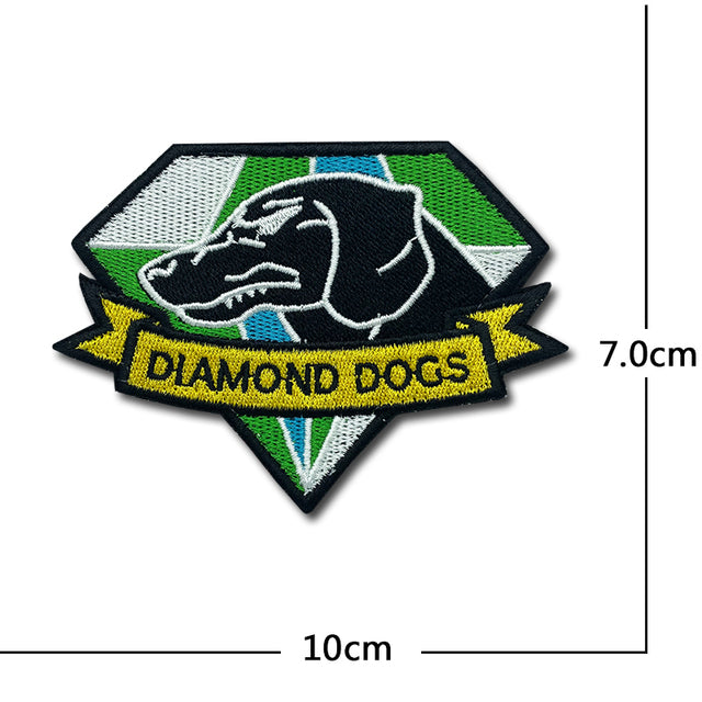 Diamond dogs Designed Embroidery Patch