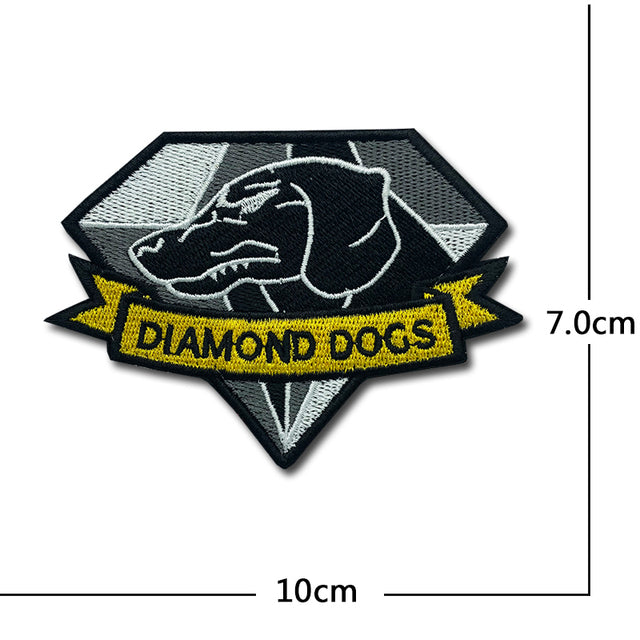 Diamond dogs Designed Embroidery Patch