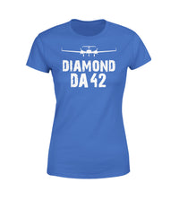 Thumbnail for Diamond DA42 & Plane Designed Women T-Shirts