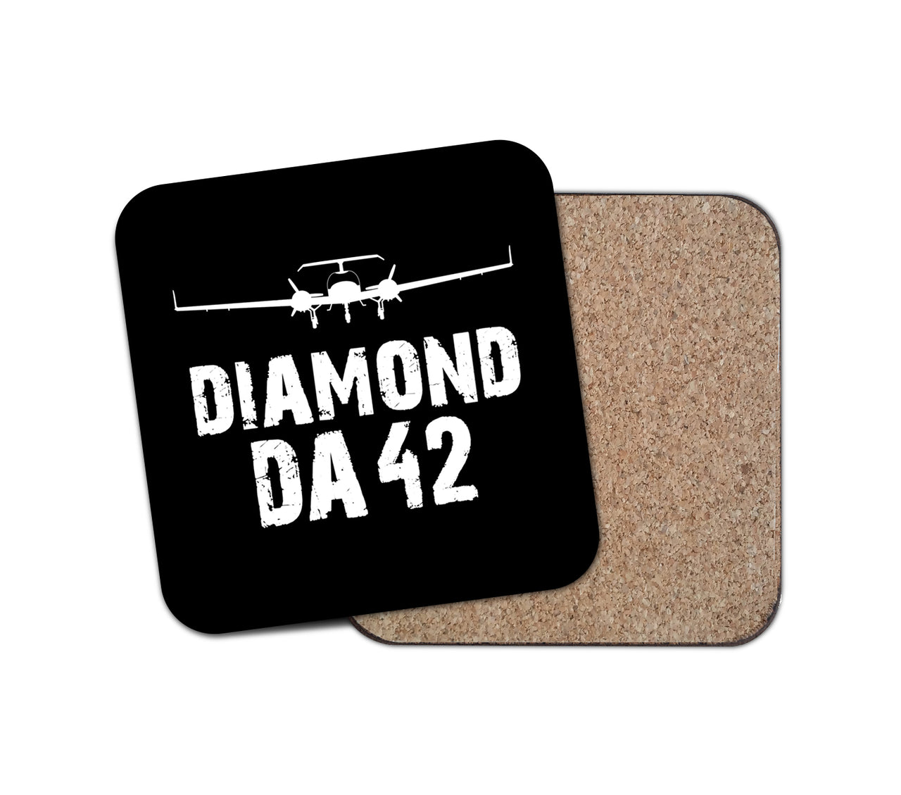 Diamond DA42 & Plane Designed Coasters