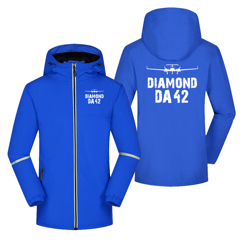 Diamond DA42 & Plane Designed Rain Coats & Jackets