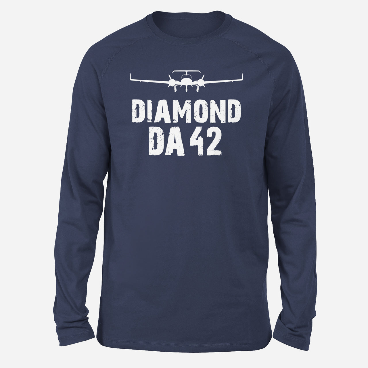 Diamond DA42 & Plane Designed Long-Sleeve T-Shirts