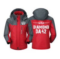 Thumbnail for Diamond DA42 & Plane Designed Thick Winter Jackets