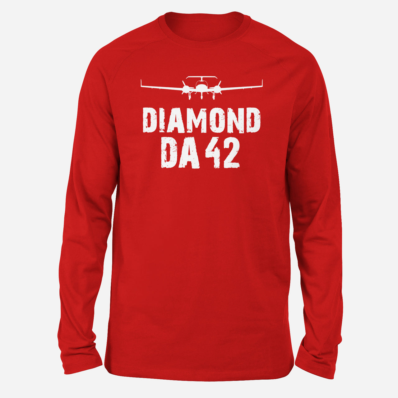 Diamond DA42 & Plane Designed Long-Sleeve T-Shirts