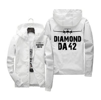 Thumbnail for Diamond DA42 & Plane Designed Windbreaker Jackets