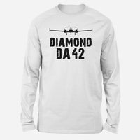 Thumbnail for Diamond DA42 & Plane Designed Long-Sleeve T-Shirts