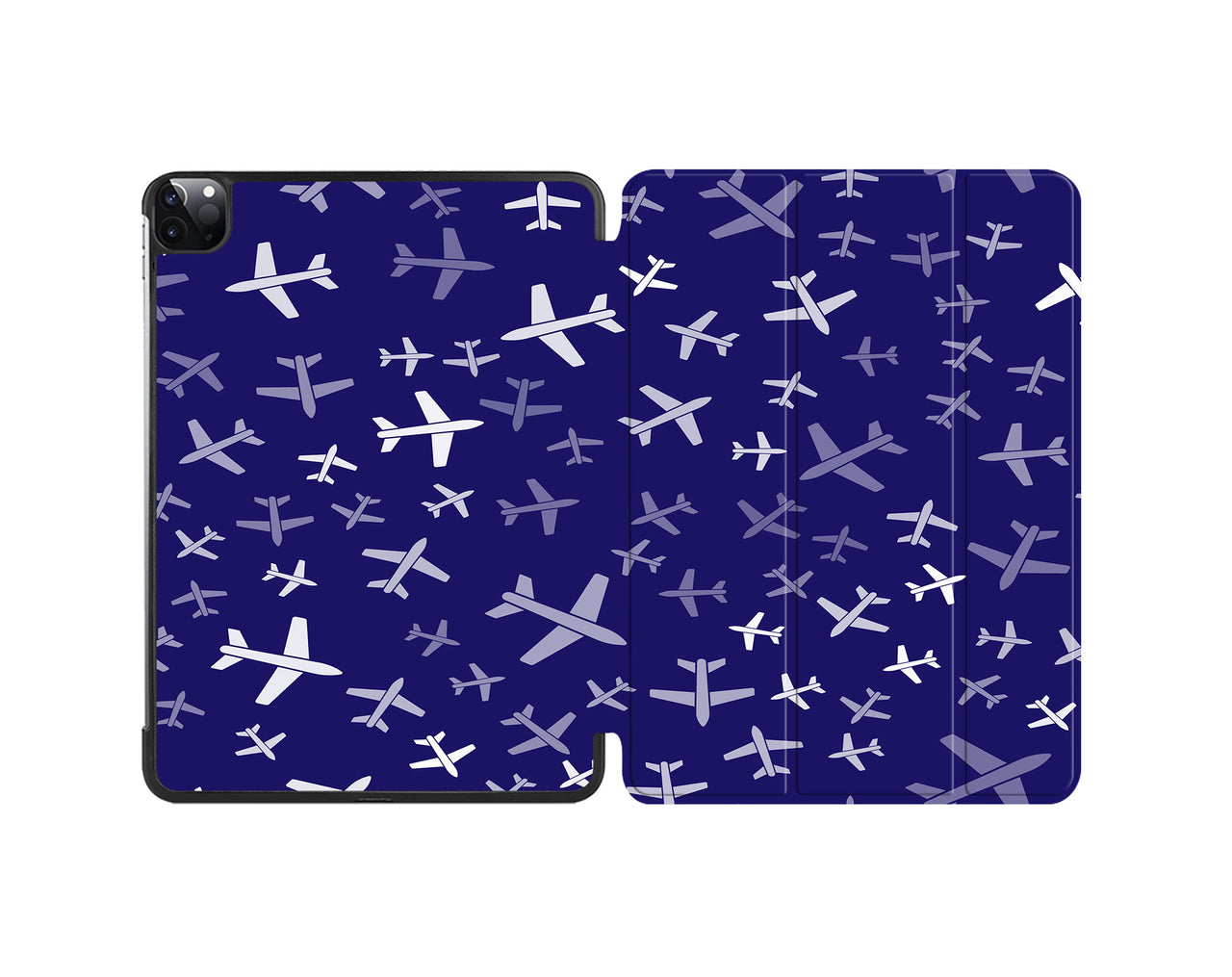Different Sizes Seamless Airplanes Designed iPad Cases