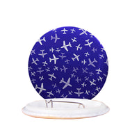 Thumbnail for Different Sizes Seamless Airplanes Designed Pins