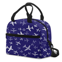 Thumbnail for Different Sizes Seamless Airplanes Designed Lunch Bags
