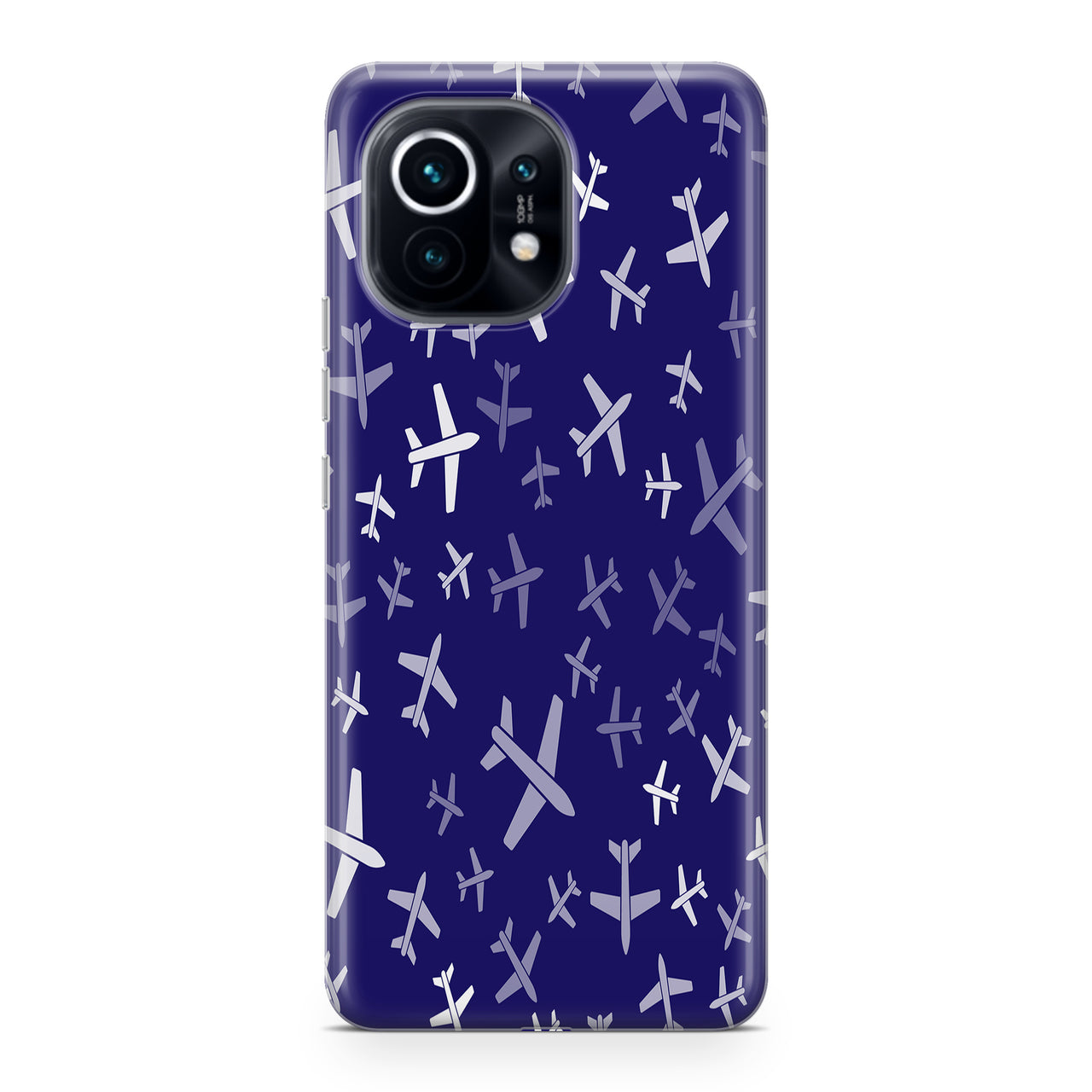 Different Sizes Seamless Airplanes Designed Xiaomi Cases