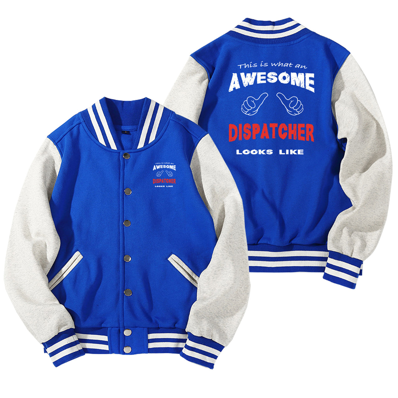 Dispatcher Designed Baseball Style Jackets