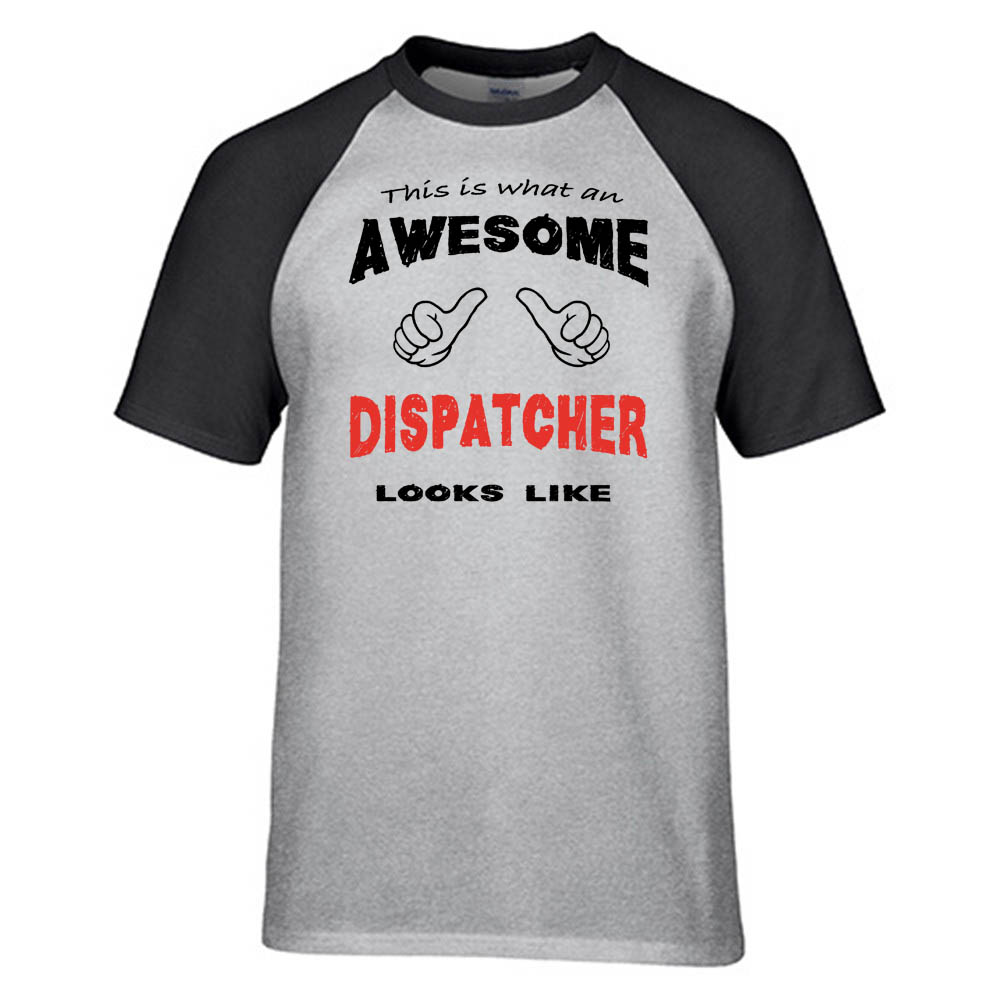 This is What an Awesome Dispatcher Looks Like Raglan T-Shirts