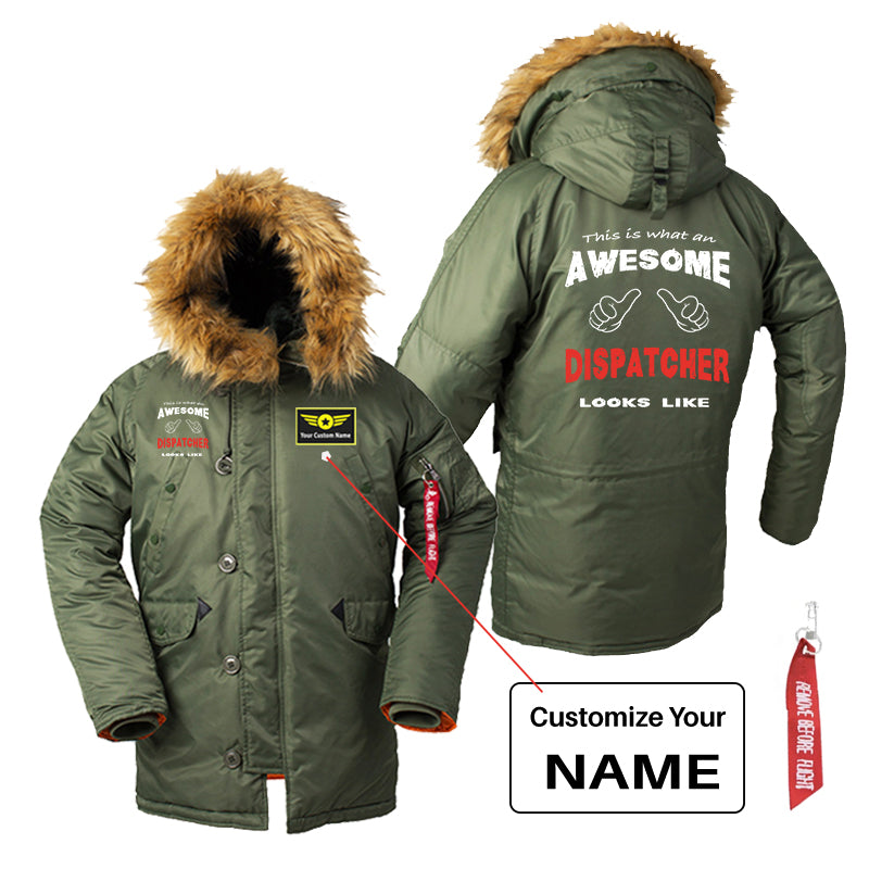 Dispatcher Designed Parka Bomber Jackets
