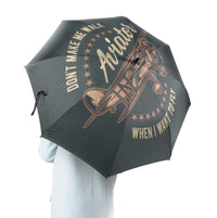 Thumbnail for Don't Make me Walk When I want To Fly Designed Umbrella