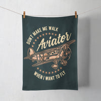 Thumbnail for Don't Make me Walk When I want To Fly Designed Towels