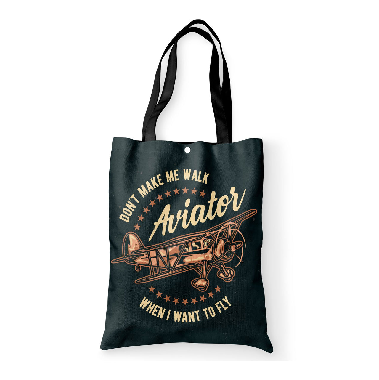 Don't Make me Walk When I want To Fly Designed Tote Bags